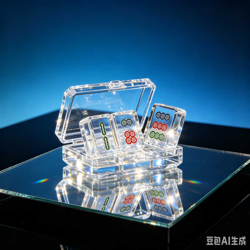 vintage style mahjong set